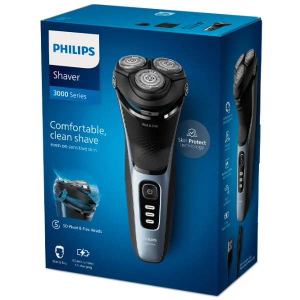 Aparat de ras electric Philips S3243/12 Black  photo 7