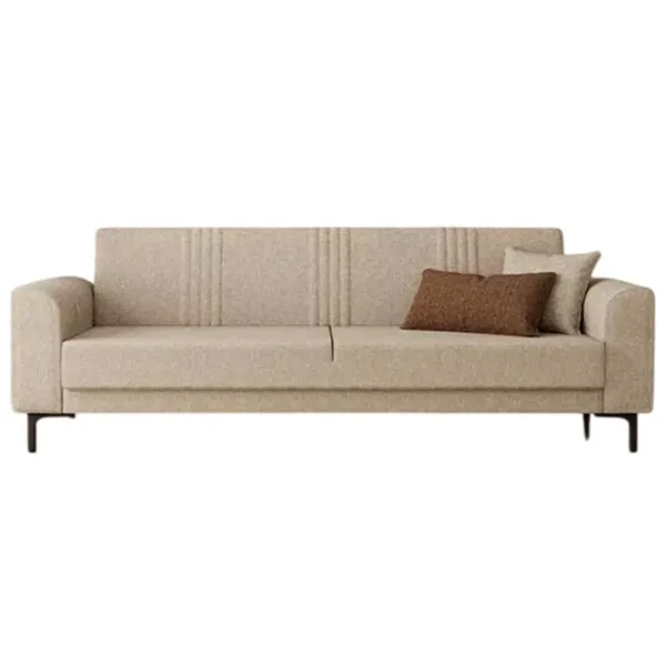 Canapea Moda Life Rio (880613650) Stofă / Cream photo 1 Canapea Moda Life Rio (880613650) Stofă / Cream photo 1