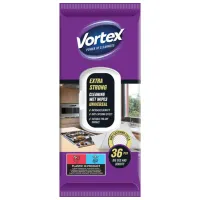 Салфетки влажные для кухни Vortex Power of Cleanness Количество в наборе - 36 