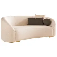 Canapea Moda Life Teddy (880613015) Stofă / Cream photo 2
