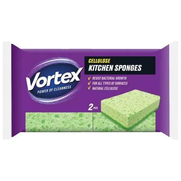 Губка Vortex Power of Cleanness Количество в наборе - 2 photo 1
