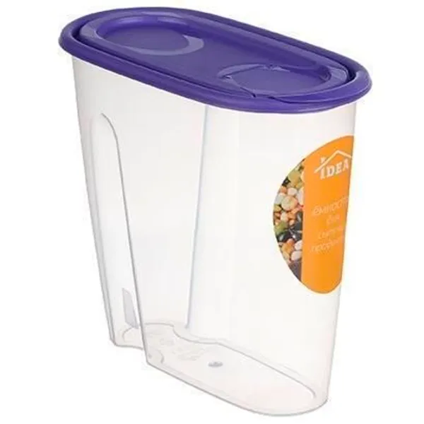 Rezervor de stocare Idea М1221 1.5 l / Plastic / Multicolor photo 1