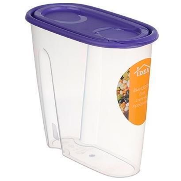 Rezervor de stocare Idea М1221 1.5 l / Plastic / Multicolor photo 1