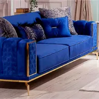 Canapea Moda Life Yeni lexus (880613481) Stofă / Blue photo 4