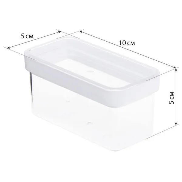 Rezervor de stocare Idea М1228 0.12 l / Plastic / Transparent photo 2 Rezervor de stocare Idea М1228 0.12 l / Plastic / Transparent photo 2