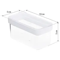 Ёмкость для хранения Idea М1228 0.12 л / Пластик / Прозрачный photo 2