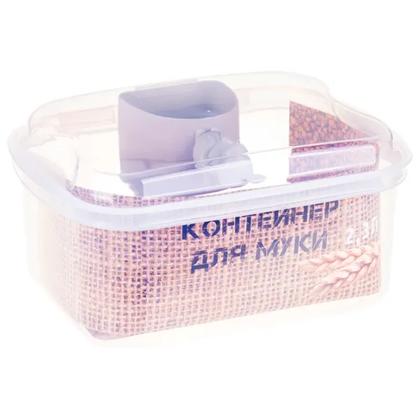 Rezervor de stocare Idea M1182 2.3 l / Plastic / Transparent photo 2 Rezervor de stocare Idea M1182 2.3 l / Plastic / Transparent photo 2