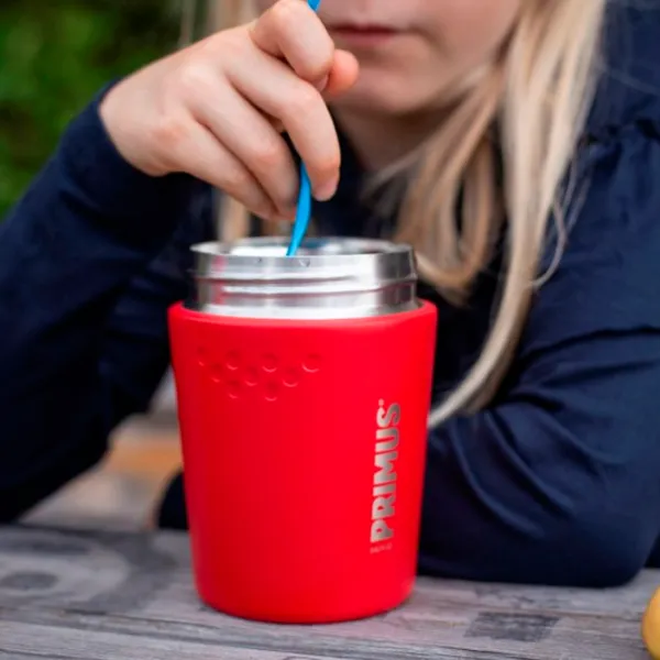Container Primus TrailBreak 0.4 l / Oțel inoxidabil / Red photo 3