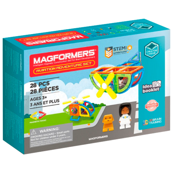 Конструктор Magformers Aviation Adventure Set Творческий/ Разноцветный photo 1