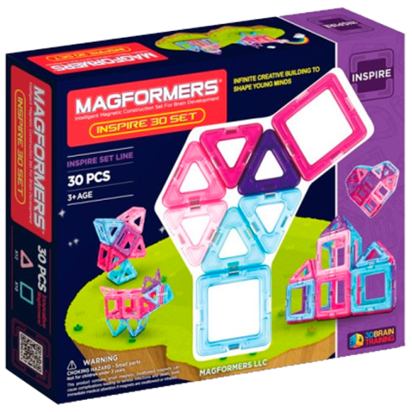 Конструктор Magformers 30 Set Творческий/ Разноцветный photo 1