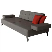 Canapea Moda Life Avrupa (880612782) Stofă / Gray photo 3