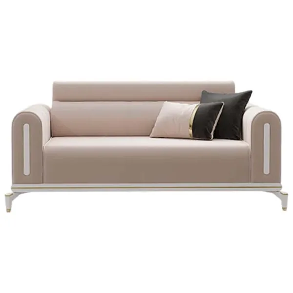 Canapea Moda Life Gold bella (880613363) Stofă / Cream photo 1 Canapea Moda Life Gold bella (880613363) Stofă / Cream photo 1