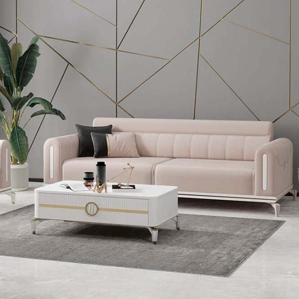 Canapea Moda Life Gold bella (880613363) Stofă / Cream photo 4 Canapea Moda Life Gold bella (880613363) Stofă / Cream photo 4