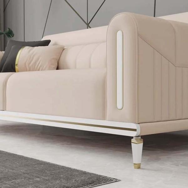 Canapea Moda Life Gold bella (880613363) Stofă / Cream photo 5 Canapea Moda Life Gold bella (880613363) Stofă / Cream photo 5