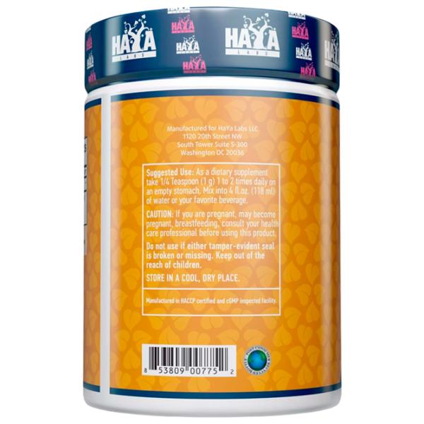 Аминокислоты Haya Labs Taurine (853809007752) 200 г  photo 3 Аминокислоты Haya Labs Taurine (853809007752) 200 г  photo 3