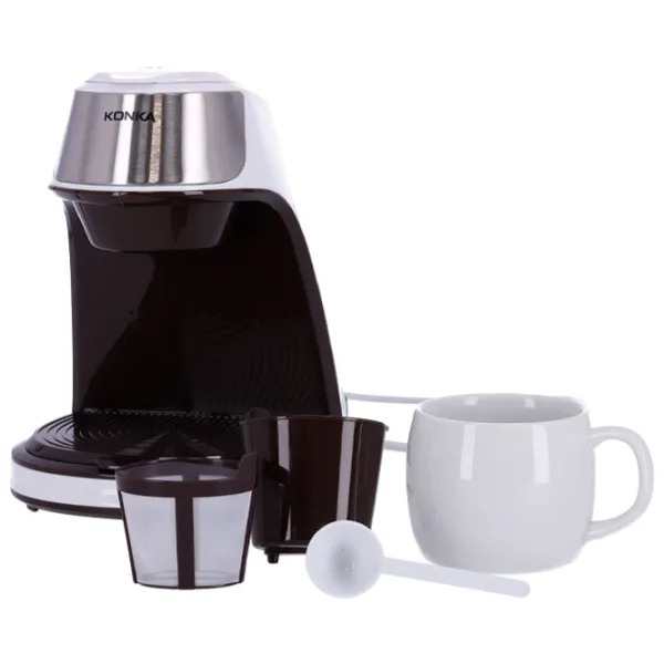 Aparat de cafea Konka KCF-CS2  / 0.3 l / White photo 4