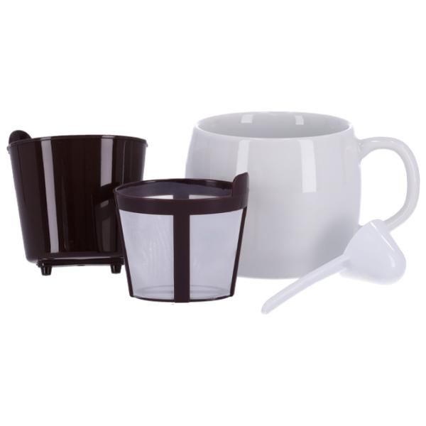 Aparat de cafea Konka KCF-CS2  / 0.3 l / White photo 5