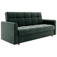 Диван Space Meble Lento Itaka 27 (5596893)  Бархат / Тёмно-серый