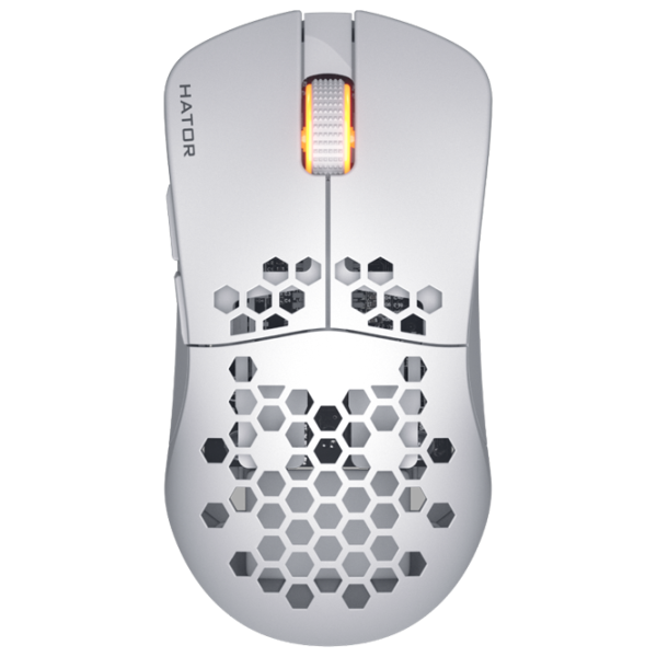 Mouse Hator Stellar PRO Wireless Bluetooth, USB / White photo 1