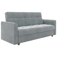 Диван Space Meble Lento Itaka 50 (5597168)  Бархат / Светло-серый