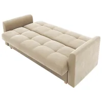 Диван Space Meble Lento Itaka 16 (5596961) Бархат / Кремовый photo 2