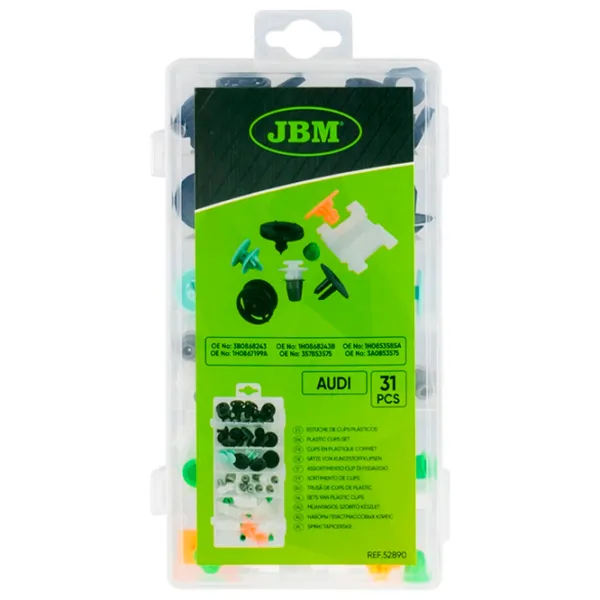 Клипсы для автомобиля JBM 52890 31 / Пластик photo 1 Клипсы для автомобиля JBM 52890 31 / Пластик photo 1