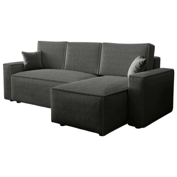 Canapea de colț Space Meble Ambro L Poso 60 (5742010) Velvet / Dark Gray photo 1 Canapea de colț Space Meble Ambro L Poso 60 (5742010) Velvet / Dark Gray photo 1