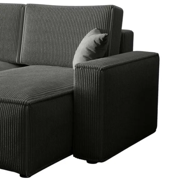 Canapea de colț Space Meble Ambro L Poso 60 (5742010) Velvet / Dark Gray photo 2 Canapea de colț Space Meble Ambro L Poso 60 (5742010) Velvet / Dark Gray photo 2