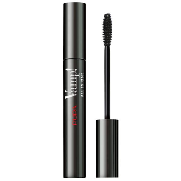 Тушь для ресниц Pupa VAMP! ALL IN ONE SPECTACULAR VOLUME MASCARA 9 мл / Черный photo 1