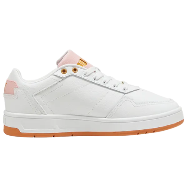 Ghete pentru femei Puma Court Classic Lux Demisezon / White photo 3