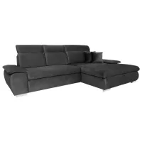 Canapea de colț Gabi TIFFI Paros 06 (00658106) Stofă / Gray