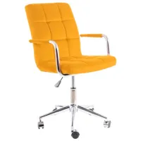 Fotoliu de birou Signal Q-022 Catifea/ Yellow 