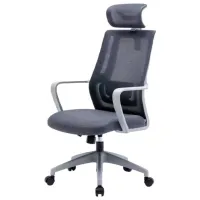 Fotoliu de birou Serioux Shark  Plasă acrilică/ Gray 