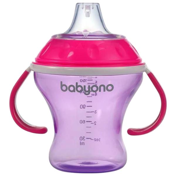 Кружка BabyOno 1456/02 Для девочек / 3+ месяца / Пурпурный photo 1 Кружка BabyOno 1456/02 Для девочек / 3+ месяца / Пурпурный photo 1