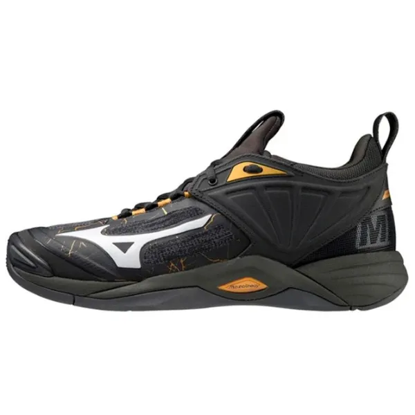 Adidași pentru bărbați Mizuno Wave Momentum 2(u) 44 / Black photo 1