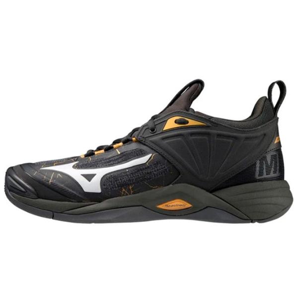 Adidași pentru bărbați Mizuno Wave Momentum 2(u) 44 / Black photo 1