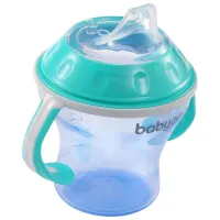 Cană BabyOno 1456/01 Pentru fetițe / 3+ luni / Blue photo 2