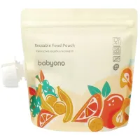 Многоразовая сумка для еды BabyOno 1467  Унисекс / 4+ месяца / Бежевый