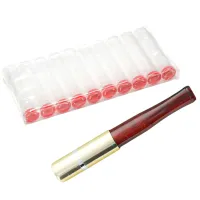 Muștiuc pentru țigări Denicotea 20208  78 mm / Brown Red