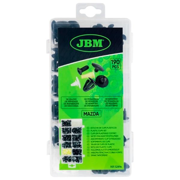 Клипсы для автомобиля JBM 52896 190 / Пластик photo 1