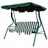 Садовые качели Costway OP70491GN (5676153) Зеленый / 240 кг