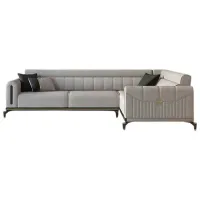 Canapea de colț Moda Life Yeni Bella (880613263) Stofă / Gray