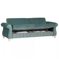 Canapea Moda Life Bianco (880612962) Stofă / Green photo 2