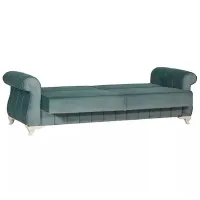 Canapea Moda Life Bianco (880612962) Stofă / Green photo 3