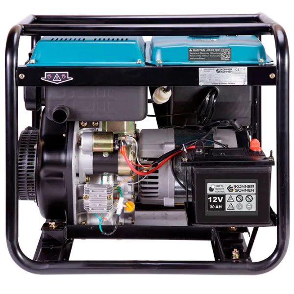Generator de curent Könner & Söhnen KS 9100HDE-1/3 ATSR 230 / 400 V Motorină / 6 kW photo 4
