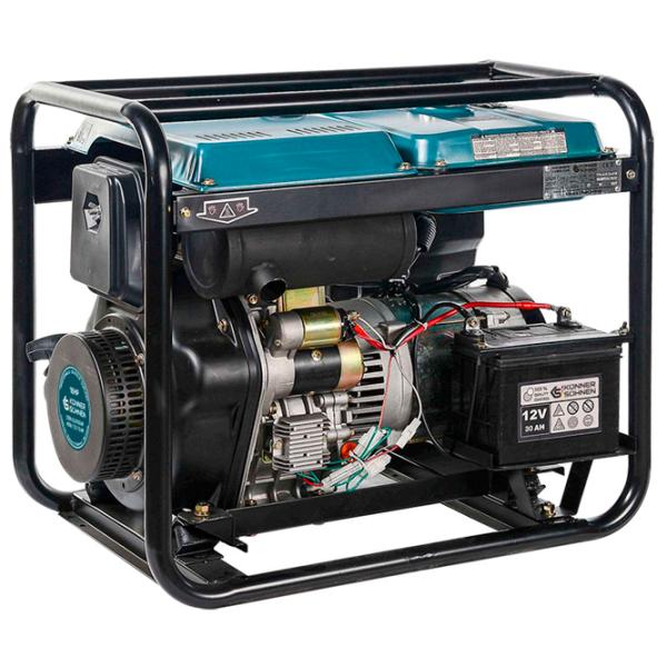 Generator de curent Könner & Söhnen KS 9100HDE-1/3 ATSR 230 / 400 V Motorină / 6 kW photo 5