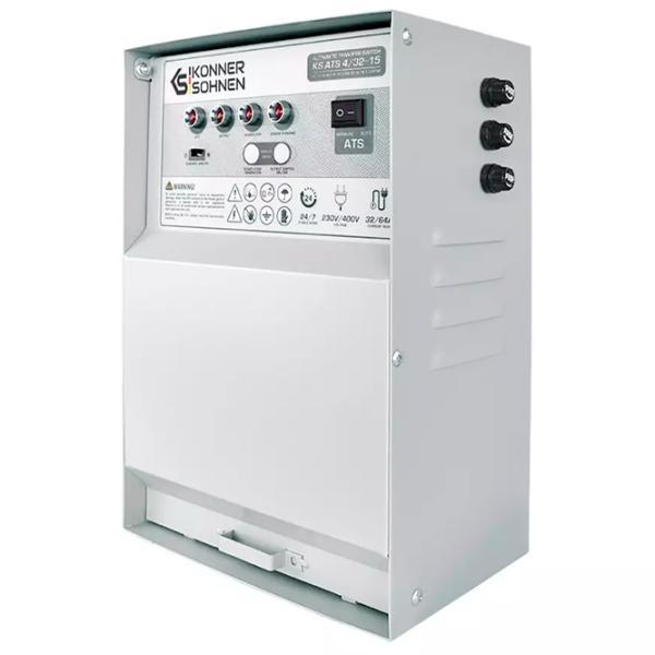 Генератор Könner & Söhnen KS15-1EATSR 220 В Бензин / 12 кВт photo 9