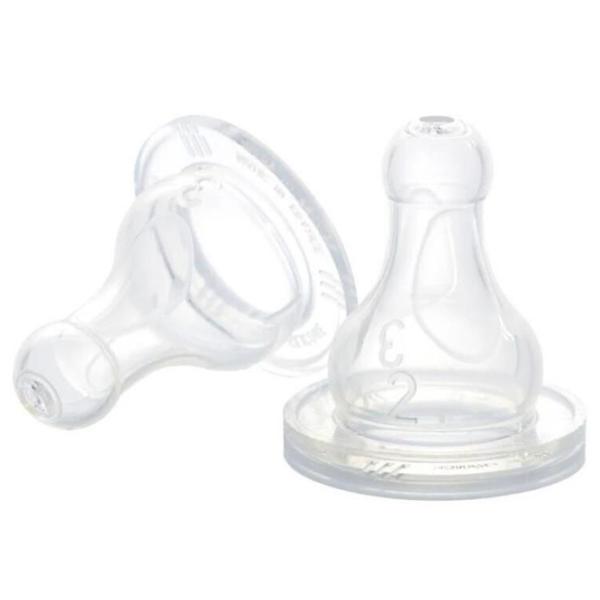 Tetină pentru biberon Beaba B911287 Unisex / / Transparent photo 1