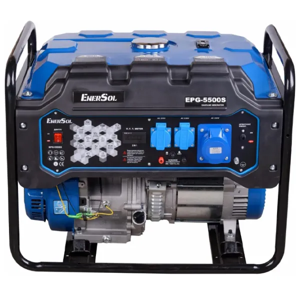 Generator de curent Enersol EPG-5500S 220 / 230 V Benzină / 5 kW photo 1