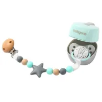 Clip pentru suzetă universal BabyOno Natural Nursing 0719/01 Unisex / 0 luni - / Latex / Multicolor photo 2